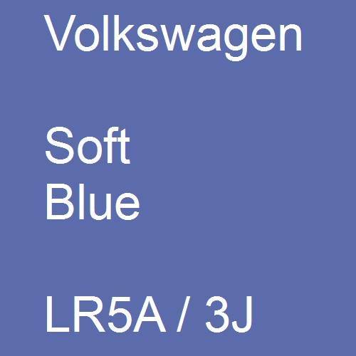 Volkswagen, Soft Blue, LR5A / 3J.